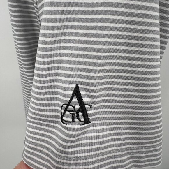 Under Armour XL Loose HeatGear Striped Polo Shirt Mens Performance Golf Wear - Picture 4 of 6